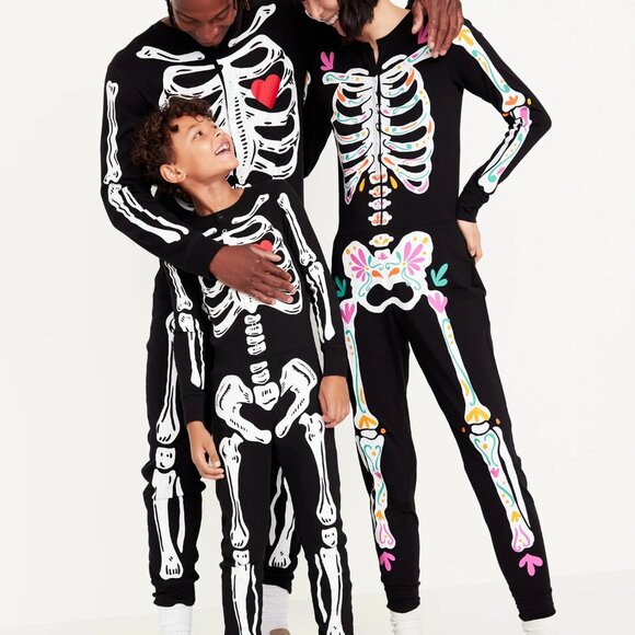 Matching Halloween One-Piece Pajamas for MEN SIZE M NWT - Picture 2 of 7